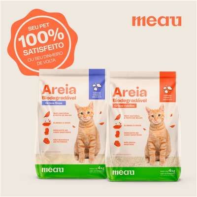 Meau Biodegradável Grãos Finos