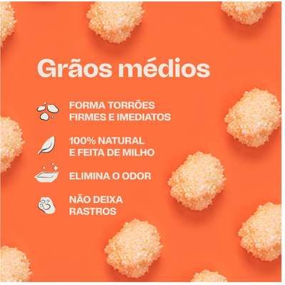 Meau Biodegradável Grãos Médios