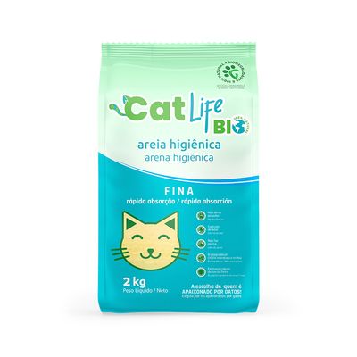 Cat Life Bio Grãos Finos