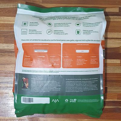 Viva!Verde Areia Higiênica Grãos Grossos
